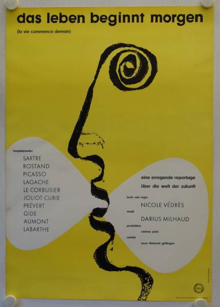 Das Leben beginnt morgen originales deutsches Filmplakat